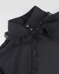 Bela Women's Bolero Jacket | Lightweight Polyester, Gothic Style 4
