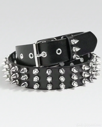 Bex Unisex Spike Studded Belt | Vegan Leather, Adjustable Fit 0