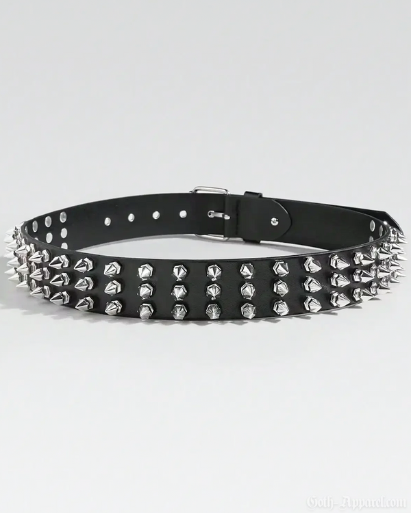 Bex Unisex Spike Studded Belt | Vegan Leather, Adjustable Fit 1