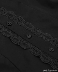 Gina Women's Gothic Dress | Lace Detailing, Structured Fit 6