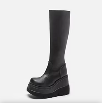 Gothic Platform Boots – Lace-Up & Zip Wedge Boots | Alt Baddie Style 6