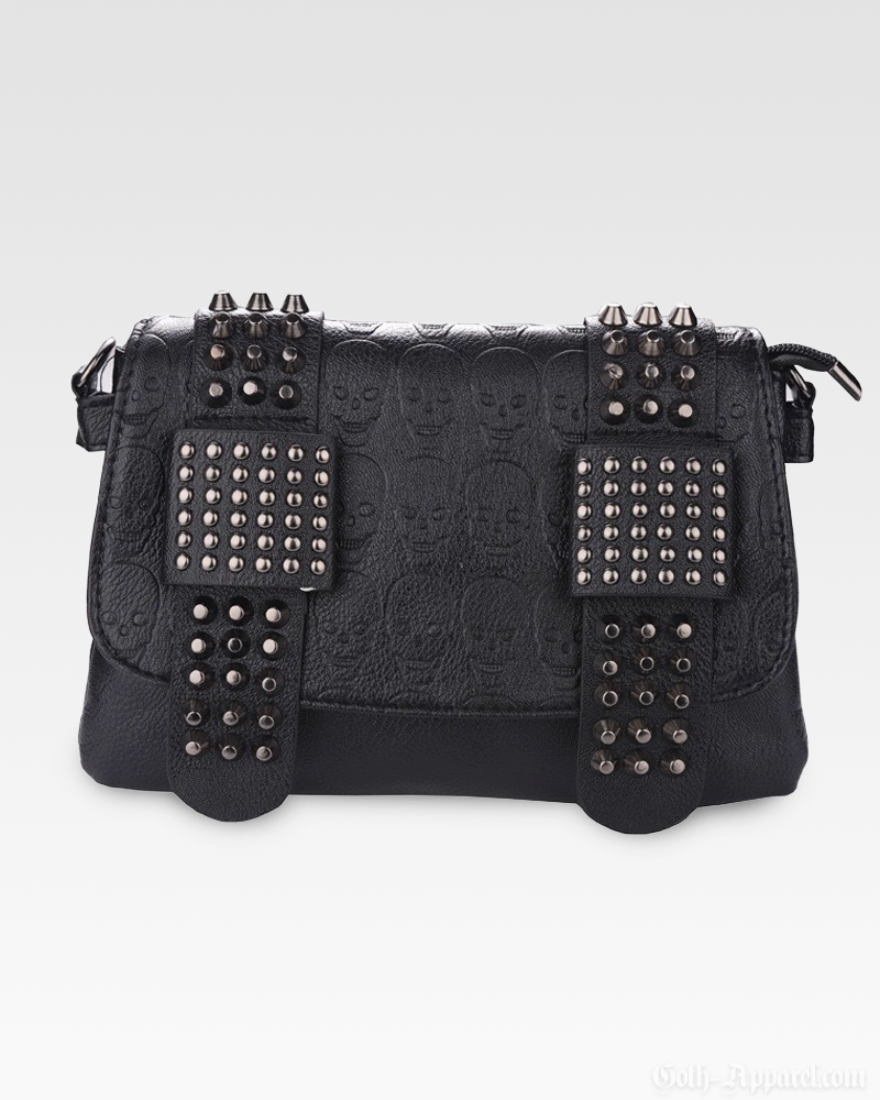 Gothic Skull Handbag | Vegan Leather, Edgy Design 0
