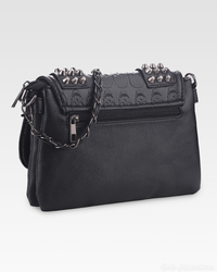 Gothic Skull Handbag | Vegan Leather, Edgy Design 3
