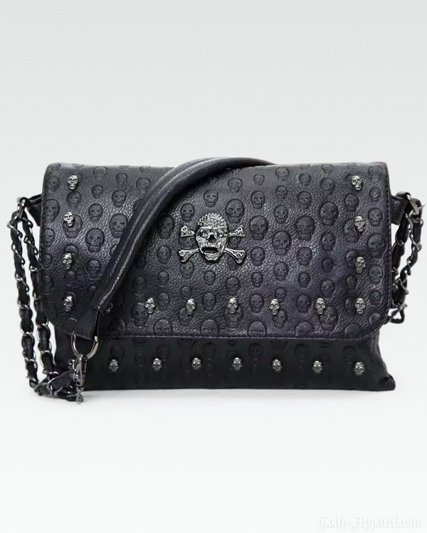 Gothic Skull Women's Purse | Vegan Leather, Edgy Design 0