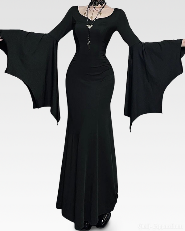 Gwen Women's Dress | Polyester Spandex, Floor-Length Mermaid Hem 0