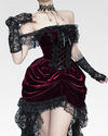 Burgundy / Black