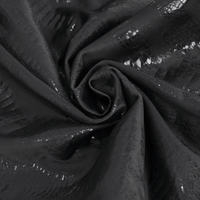 Black Gothic One-Piece Swimsuit with Metal Details