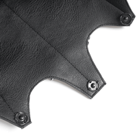 Black Gothic Chain Shoulder Bag | Crown Design Punk Tote
