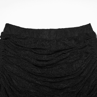 Black Lace Flared Pants Women Gothic Alternative Fashion