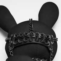 Cotton Gothic Punk Rabbit Doll Body Chain Accessory