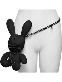 Cotton Gothic Punk Rabbit Doll Body Chain Accessory